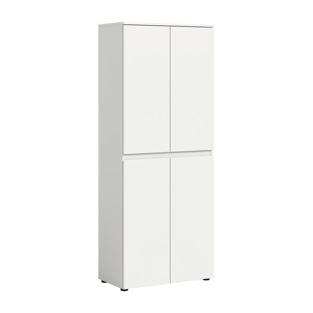 SCHUHSCHRANK Scarpa, Weiß B: 70 cm