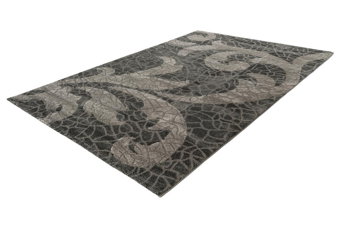 Flachwebteppich My Frisco 280 - Anthrazit, Basics, Textil (80/150cm) - Obsession