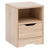 Nočný stolík sonoma dub - farba duba, Modern, kompozitné drevo (31/43/31cm) - MID.YOU