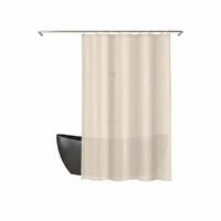 Duschvorhang Romana 100% Polyester, Beige - Beige, Basics, Textil (180/180cm) - MSV