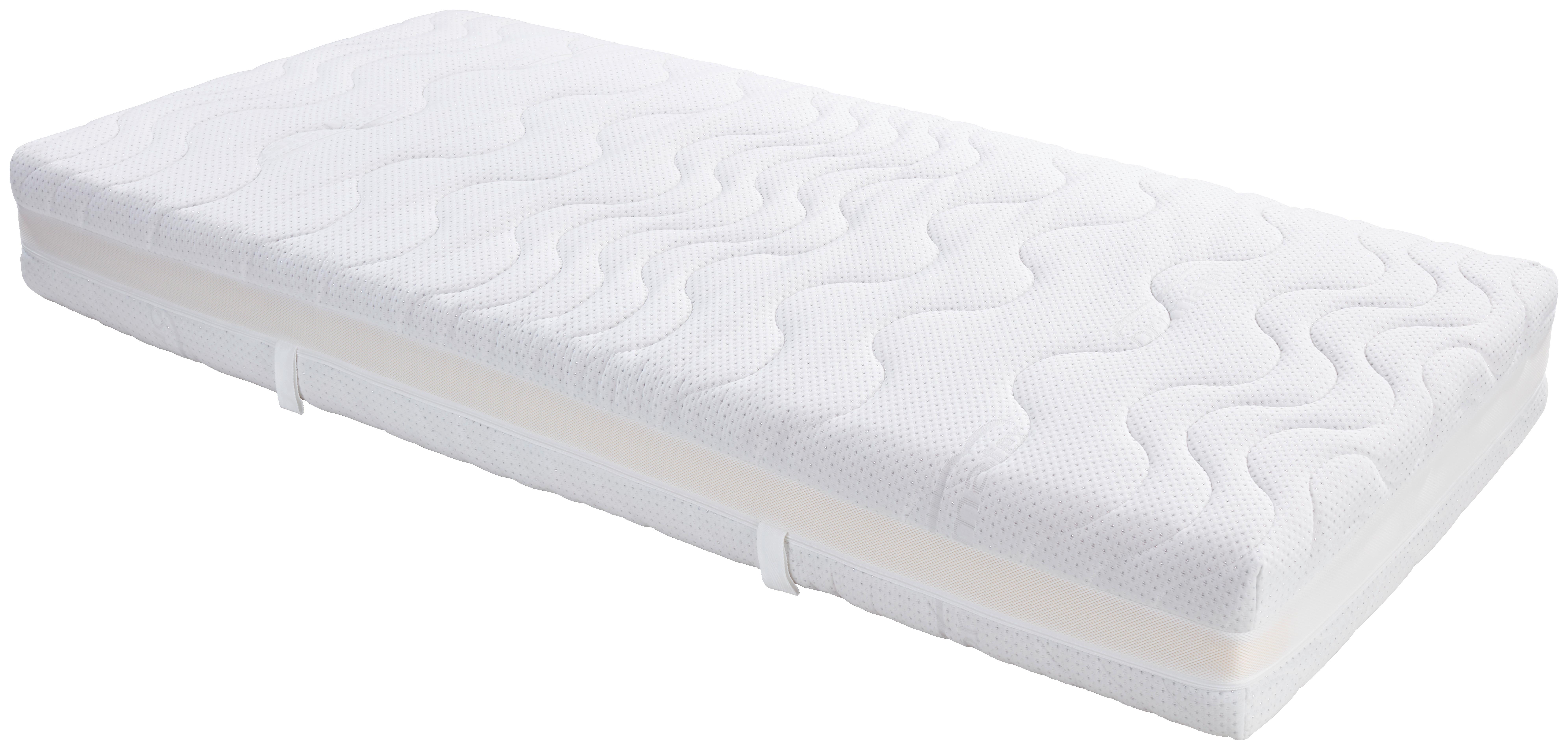 Taschenfederkernmatratze Relax 90x200 cm H2 H: 22 cm - Weiß, KONVENTIONELL, Textil (90/200cm) - Primatex