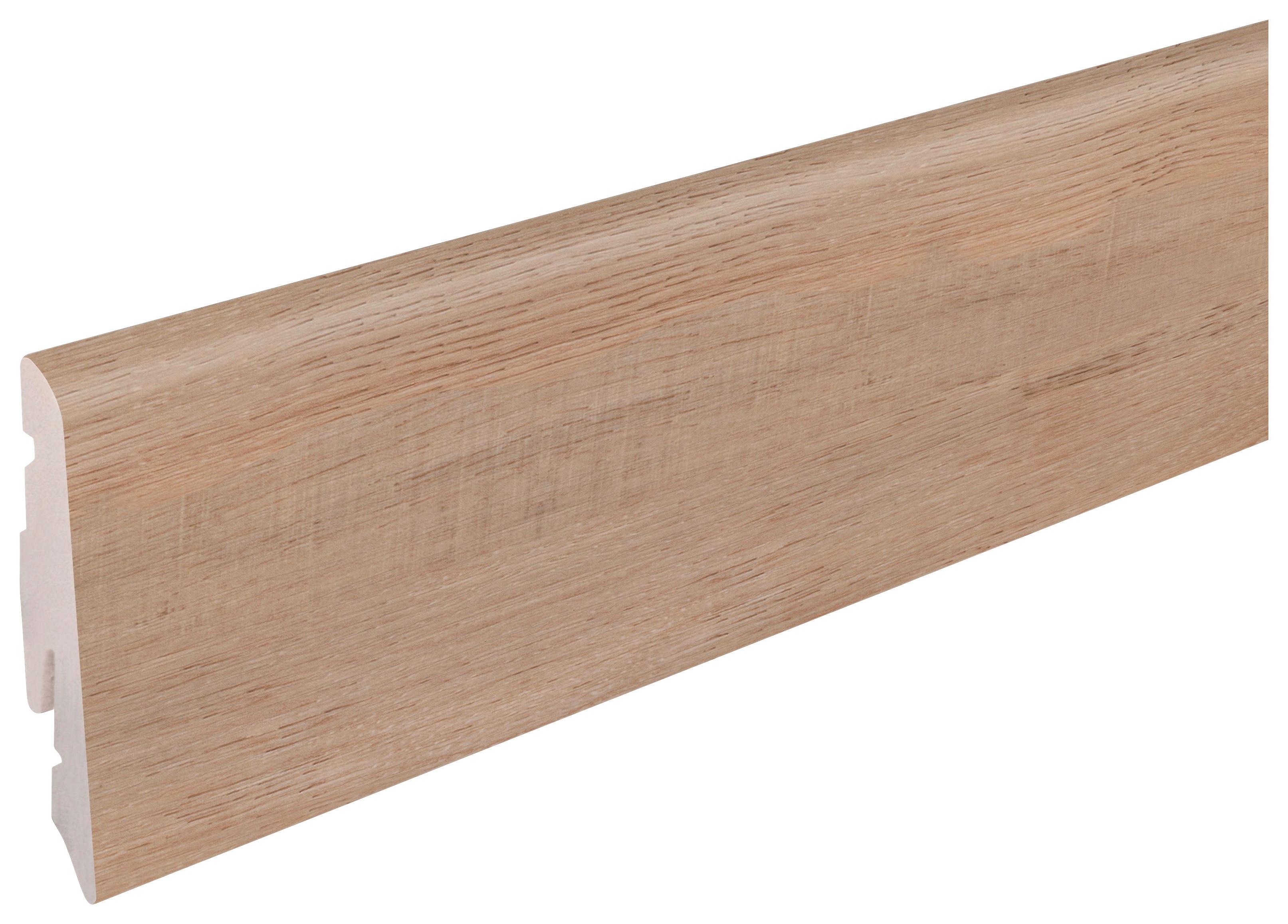 Sockelleiste Ontano Natur - Naturfarben, Basics, Kunststoff (240/5.8/1.2cm)