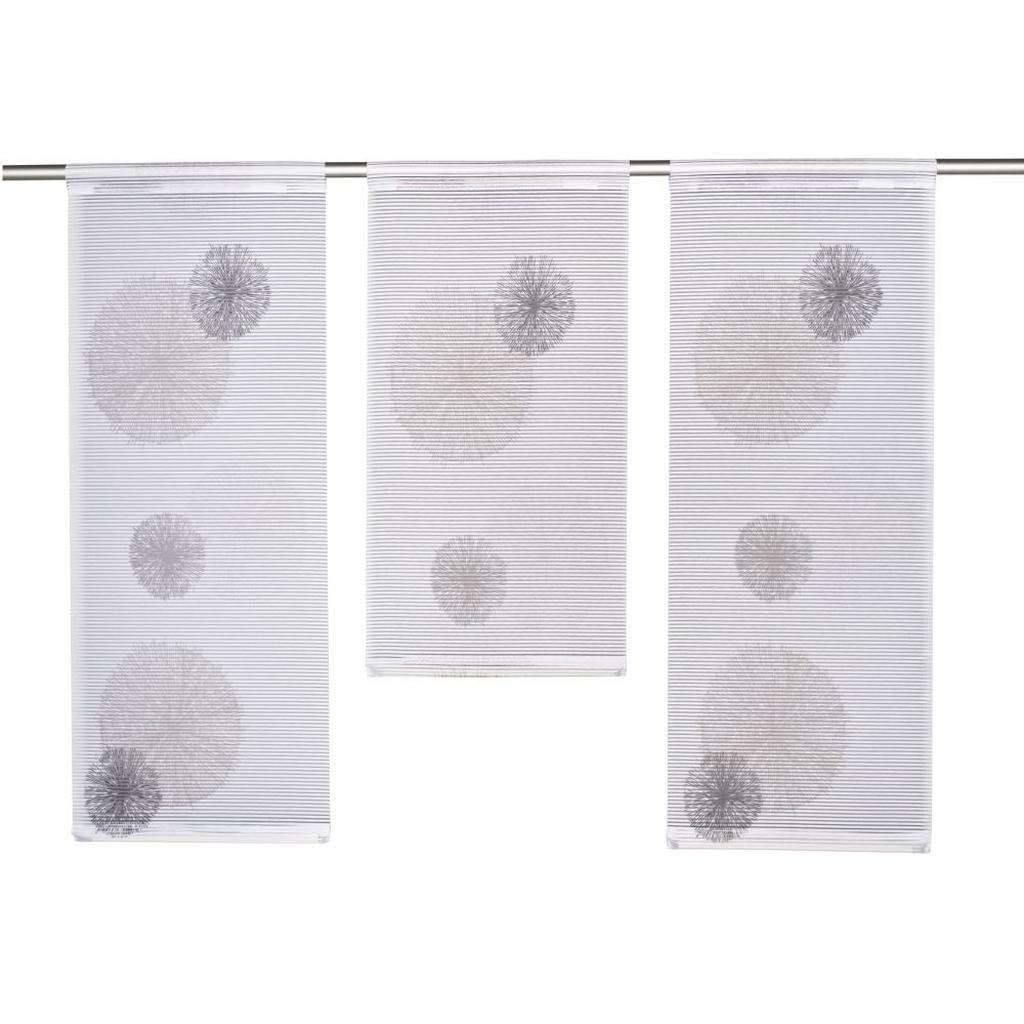 Gardine halbtransparent Rawlins BxL: 30x80 cm