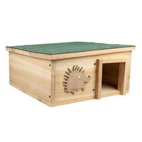Igelhaus Tanne Bxhxt: 40x19x40 Cm - Tannenholzfarben, Basics, Holz (40/19/40cm) - Windhager