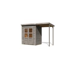 Gartenhaus Kappeln 2 39560 Kappeln 2 - Hellgrau, Basics, Holz (182/122/220cm)