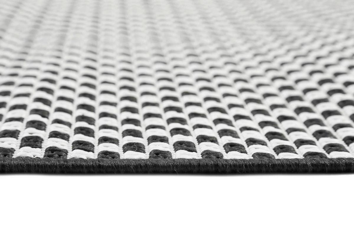 Outdoorteppich Raccoon - Schwarz, Design, Textil (120/170cm) - Esprit