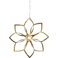 LED-Dekoleuchte 411563_amaze - Transparent/Goldfarben, Basics, Metall (30/4/30cm) - Eglo