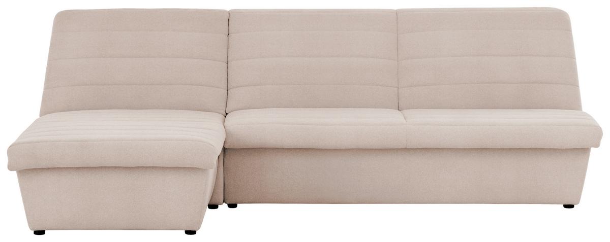 Ecksofa Looks Viii - Ecru/Schwarz, Design, Textil (168/274cm) - LOOKS by W.Joop