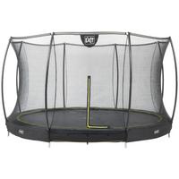 Trampolin Ø 427 cm Mit Sicherheitsnetz Exit Silhouete - Schwarz, KONVENTIONELL, Kunststoff/Metall (427/203cm) - EXIT Toys