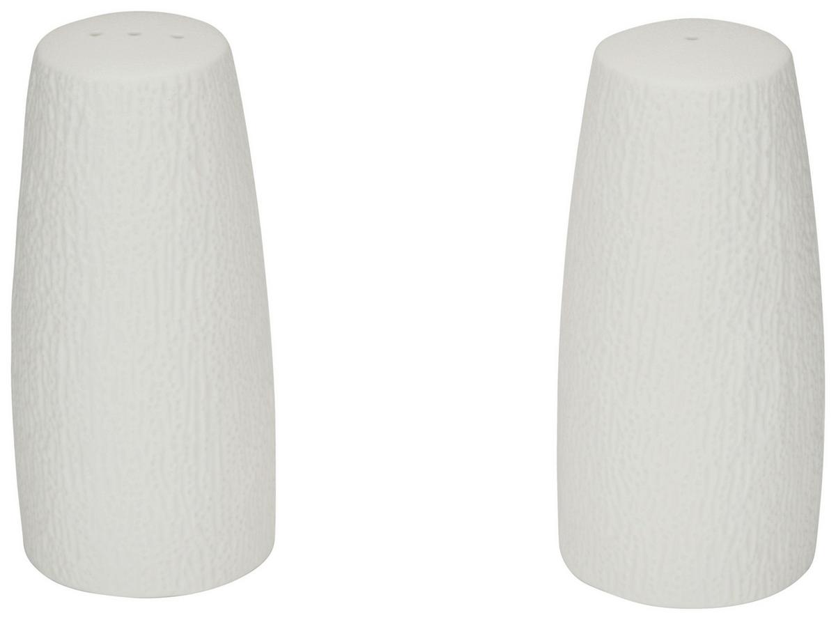 Salz- und Pfefferstreuer Vivien - Weiß, Basics, Keramik (4.6/10cm) - James Wood