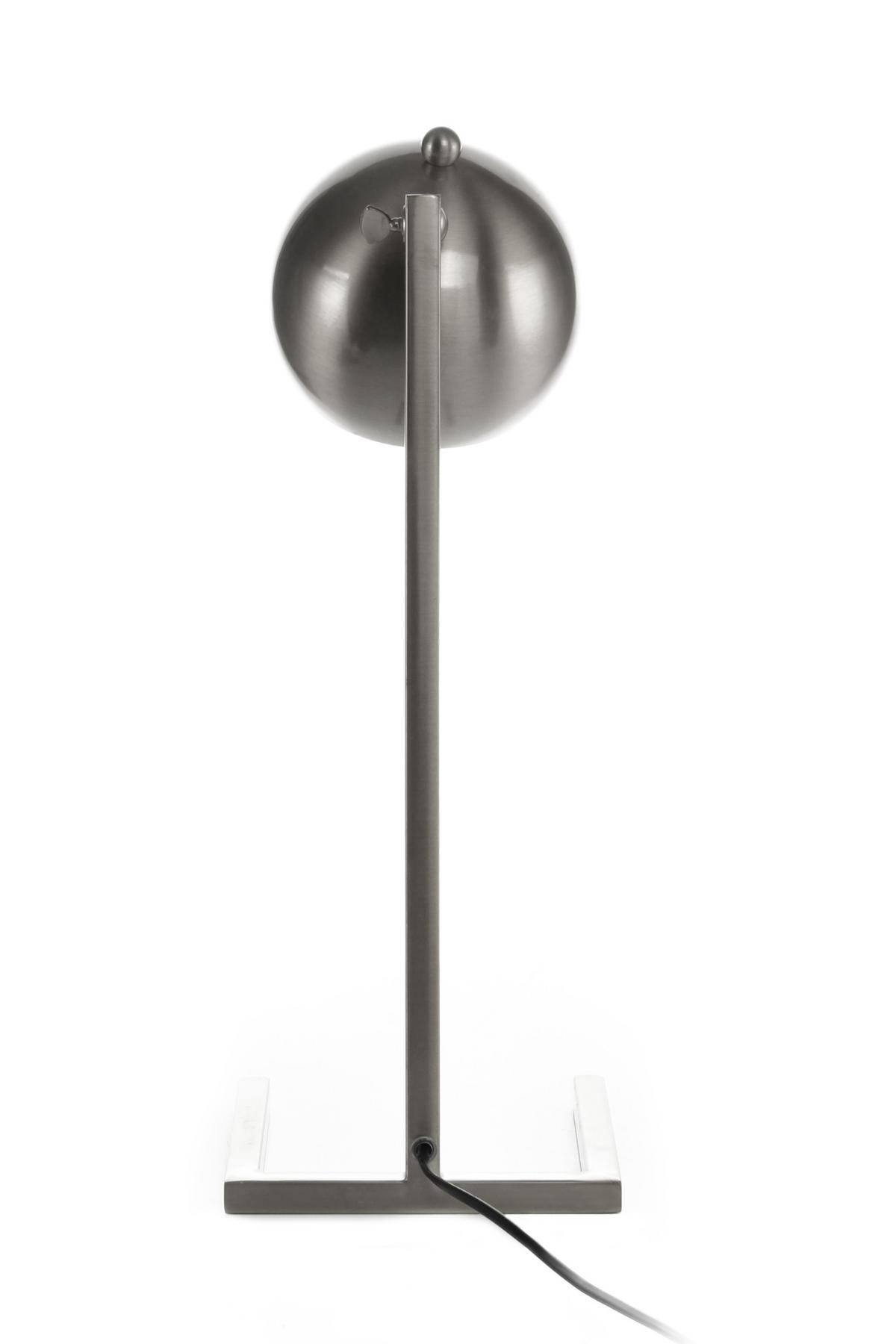 Tischleuchte Bruna 125 Silber - Silberfarben, Trend, Metall (19/50/19cm) - Kayoom