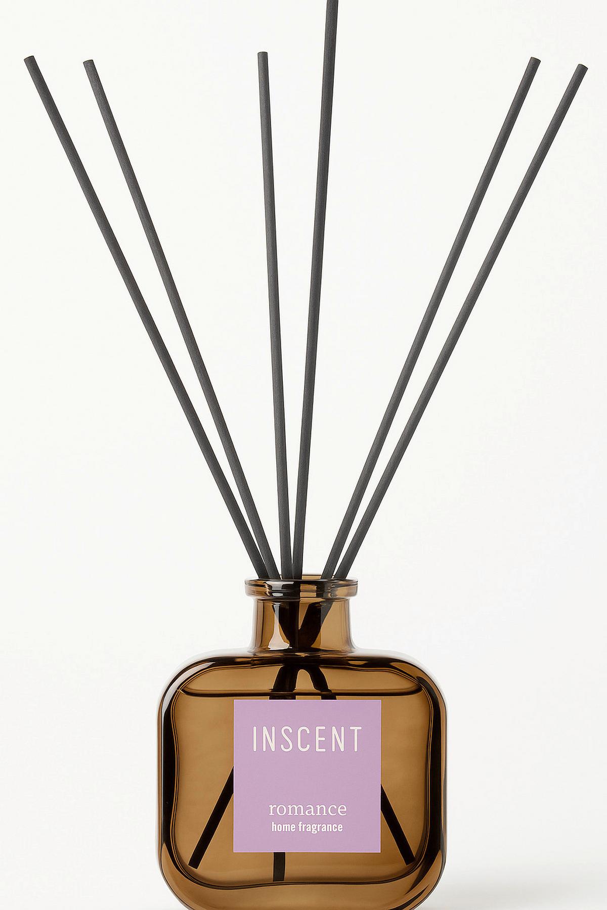 Vôňa do bytu ROMANCE - fialová, Konventionell, sklo (200ml) - Inscent