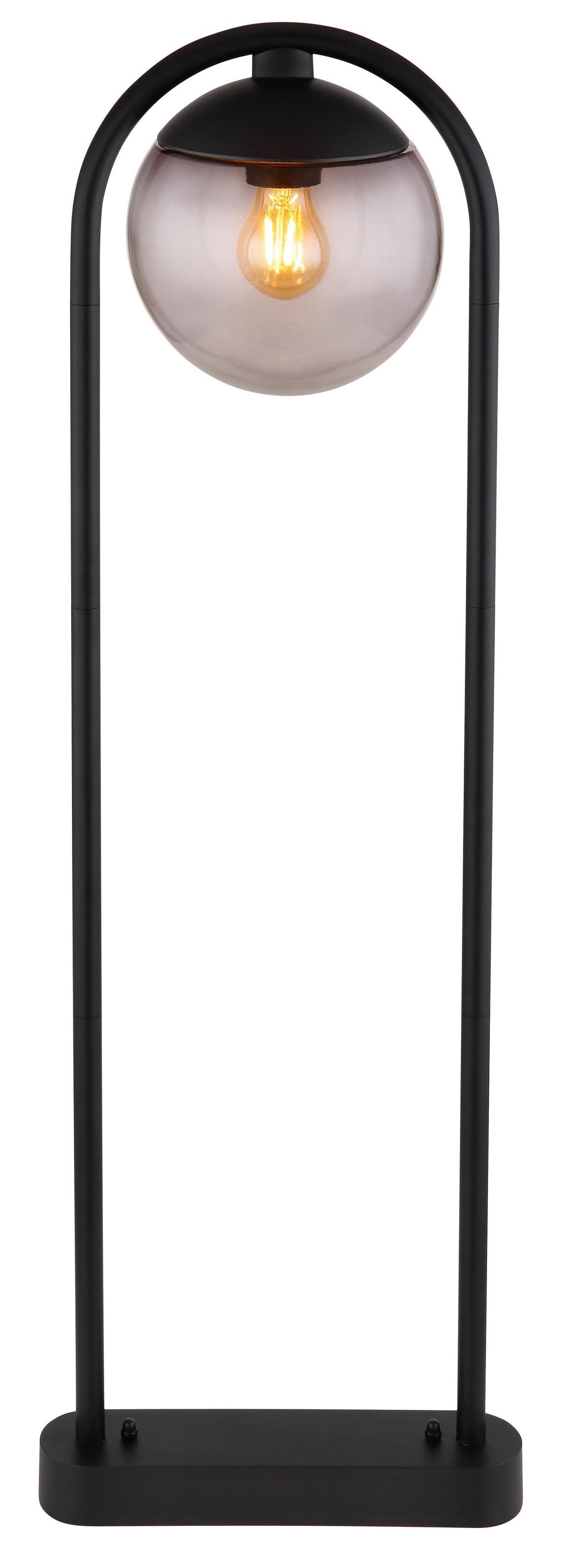 Außenstehleuchte 31813 - Schwarz, Basics, Glas/Metall (32/100cm) - Globo
