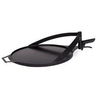 Grillplatte Ck446003 Schwarz, D: 50 cm - Schwarz, Basics, Metall (50cm)