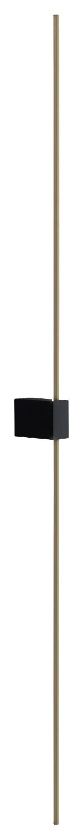 Wandleuchte Pars - Goldfarben/Schwarz, Basics, Metall (7/3/104,9cm) - MAYTONI