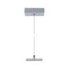 Schienensystem-Abhängung Linion Chromfarben B: 8 cm - Chromfarben, Basics, Metall (4/8/150cm) - Paulmann