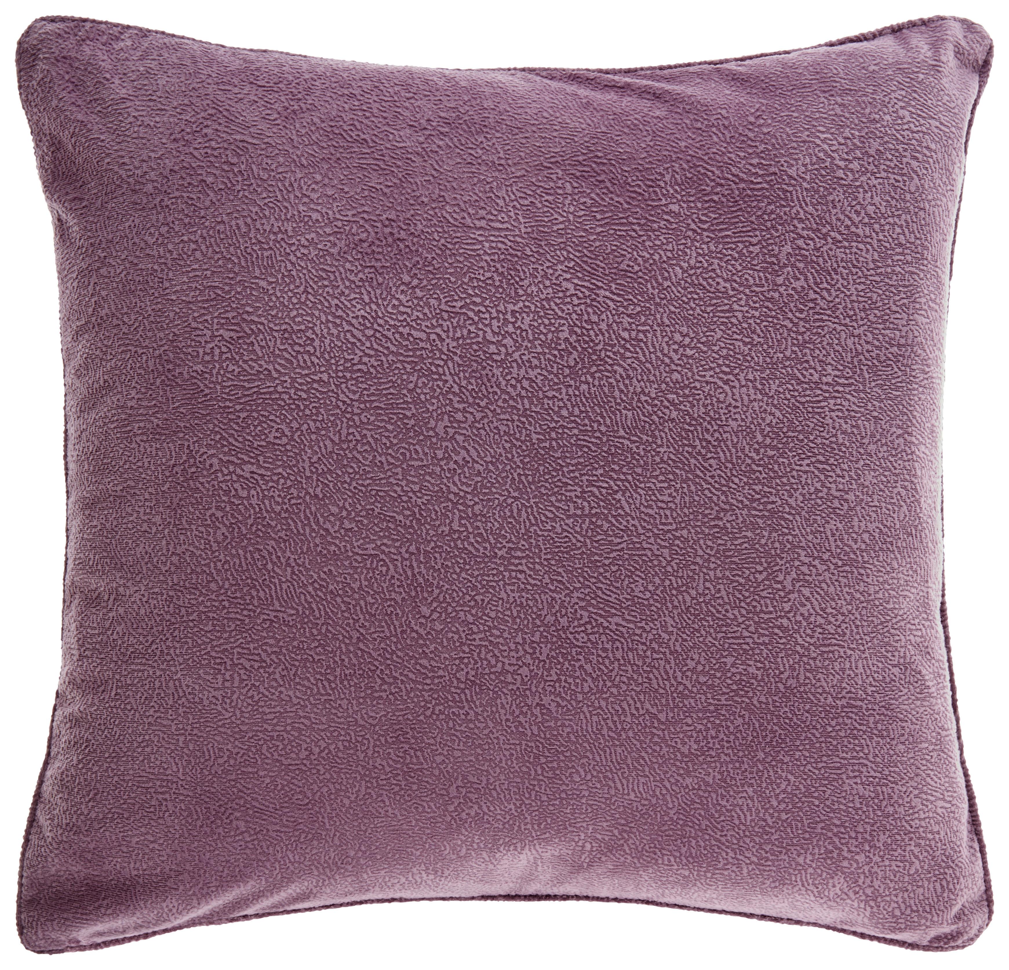 Kissenhülle Carmen 45x45 Cm Textil Lila Mit Reißverschluss - Lila, ROMANTIK / LANDHAUS, Textil (45/45cm) - James Wood