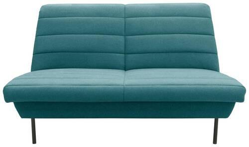 2-sitzer-sofa Looks Ix Petrolfarben - Petrol/Schwarz, Design, Textil (145/92/103cm) - LOOKS by W.Joop
