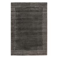 Hochflorteppich My Canyon 972 - Anthrazit, Basics, Textil (80/150cm) - Obsession