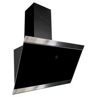 Kopffreihaube Respekta Skala Metall/Glas Schwarz B: 59,5 cm - Schwarz, Trend, Glas/Metall (59,5/74,2-109,2/38,5cm) - Respekta