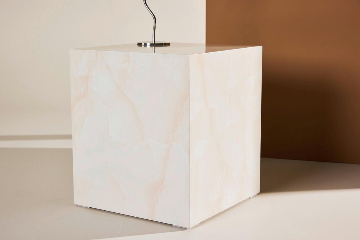 Couchtisch York Hellgelb B: 40 Cm - Hellgelb, MODERN, Holz (40/40/45cm) - Livetastic