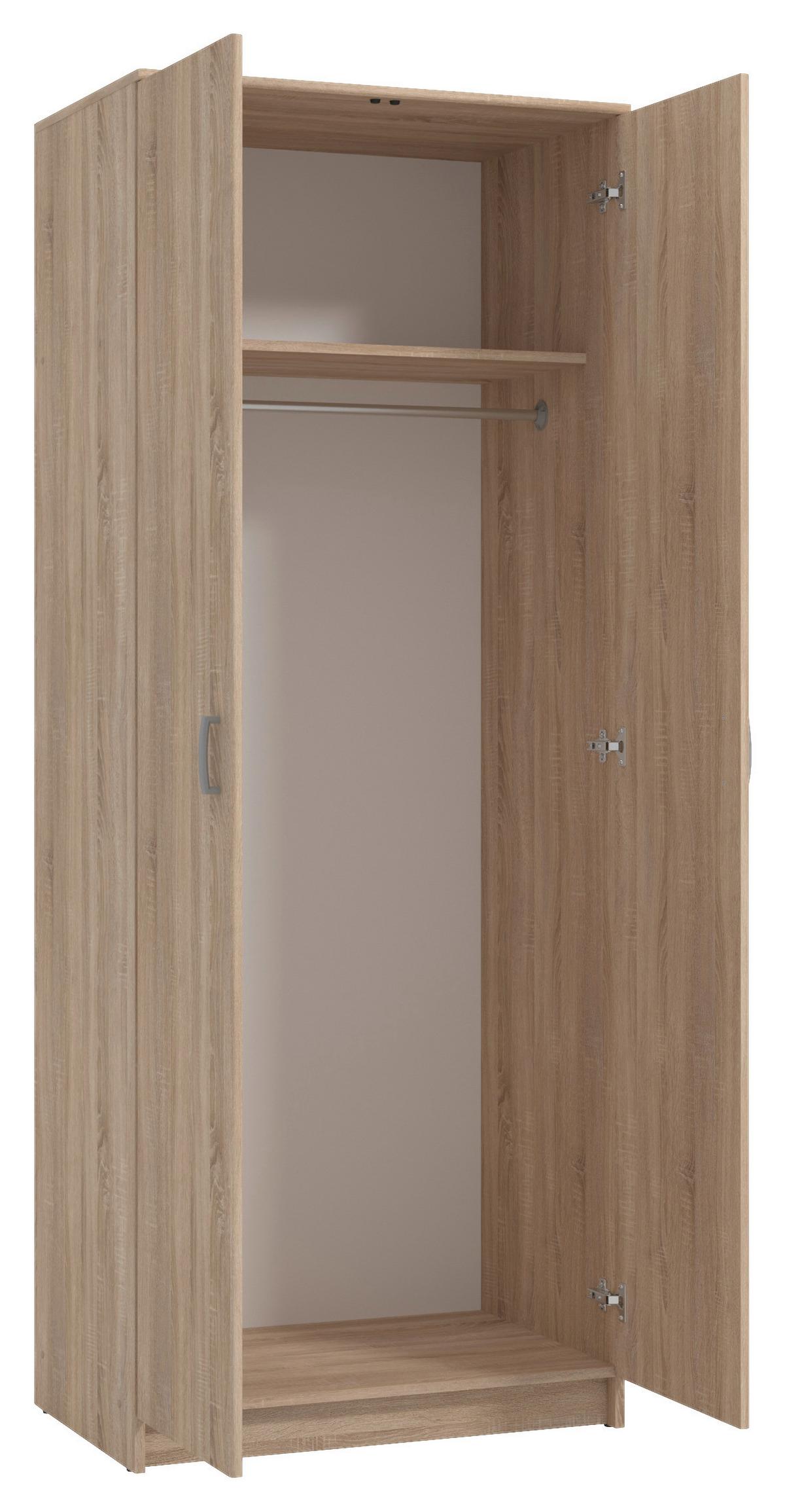 Nyílóajtós Szekrény Hana 80/205 Cm *TOP ÁR* - Basics (80/205/52cm) - Best Price