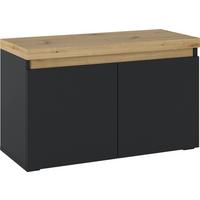 Sitzbank Pepe Artisan Eiche B: 85 cm - Anthrazit/Eiche Artisan, Trend, Holzwerkstoff (85/52/37cm)