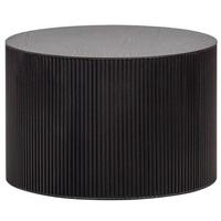 Beistelltisch Sanne Schwarz L: 60 cm - Schwarz, Design, Holzwerkstoff (60/60/40cm) - Livetastic