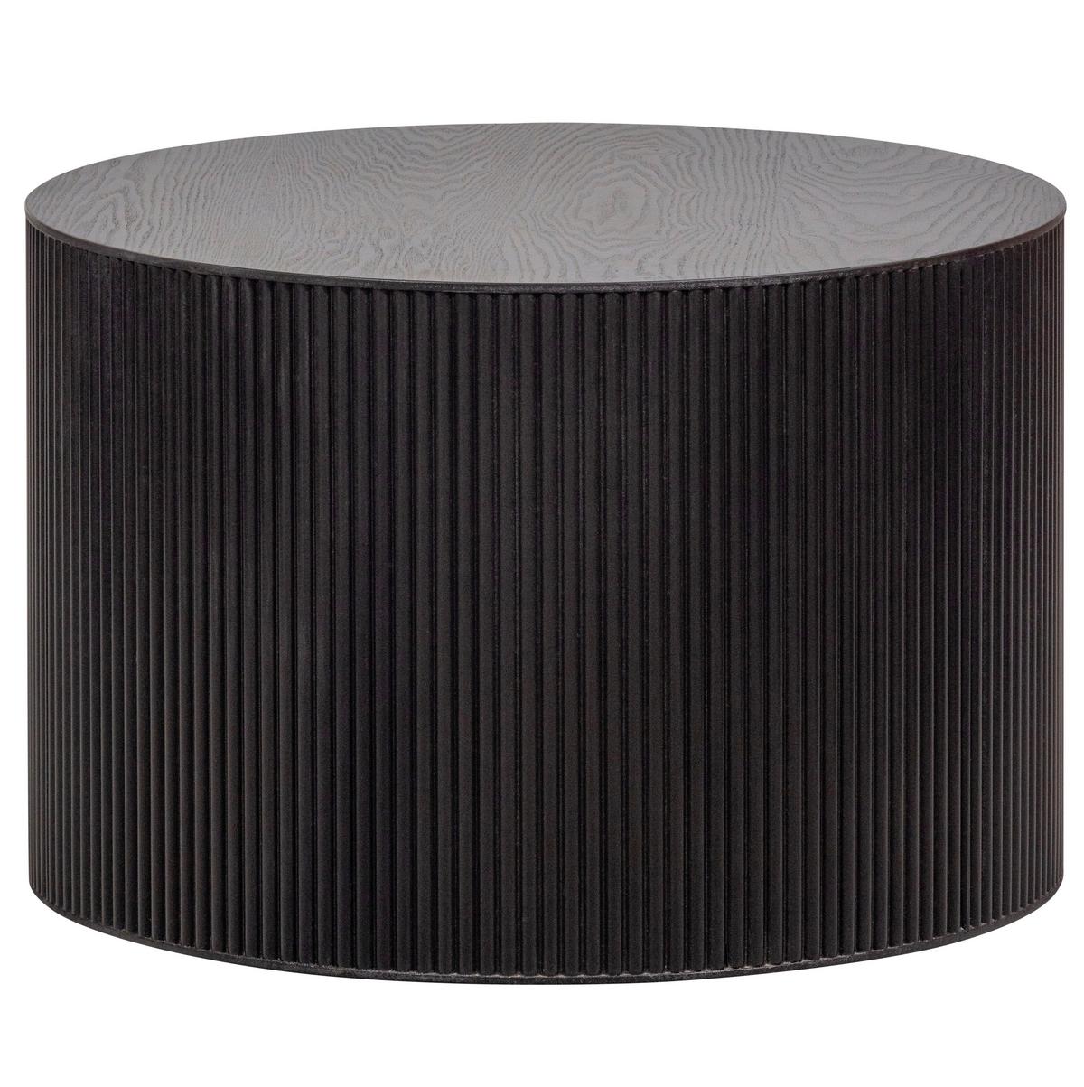 Beistelltisch Sanne Schwarz L: 60 cm - Schwarz, Design, Holzwerkstoff (60/60/40cm) - Livetastic