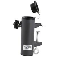 Schirmständer Metall für DM 3,2-4,8cm - Anthrazit, KONVENTIONELL, Metall - Siena Garden