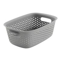 Košík na drobnosti MAJA - CA. 3,5L - šedá, Moderní, plast (28/19,5/10,5cm) - Mömax