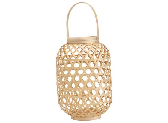 Lucerna Maja - přírodní barvy, dřevo/sklo (36/47cm) - Mömax modern living Lucerna Maja - přírodní barvy, dřevo/sklo (36/47cm) - Mömax modern living