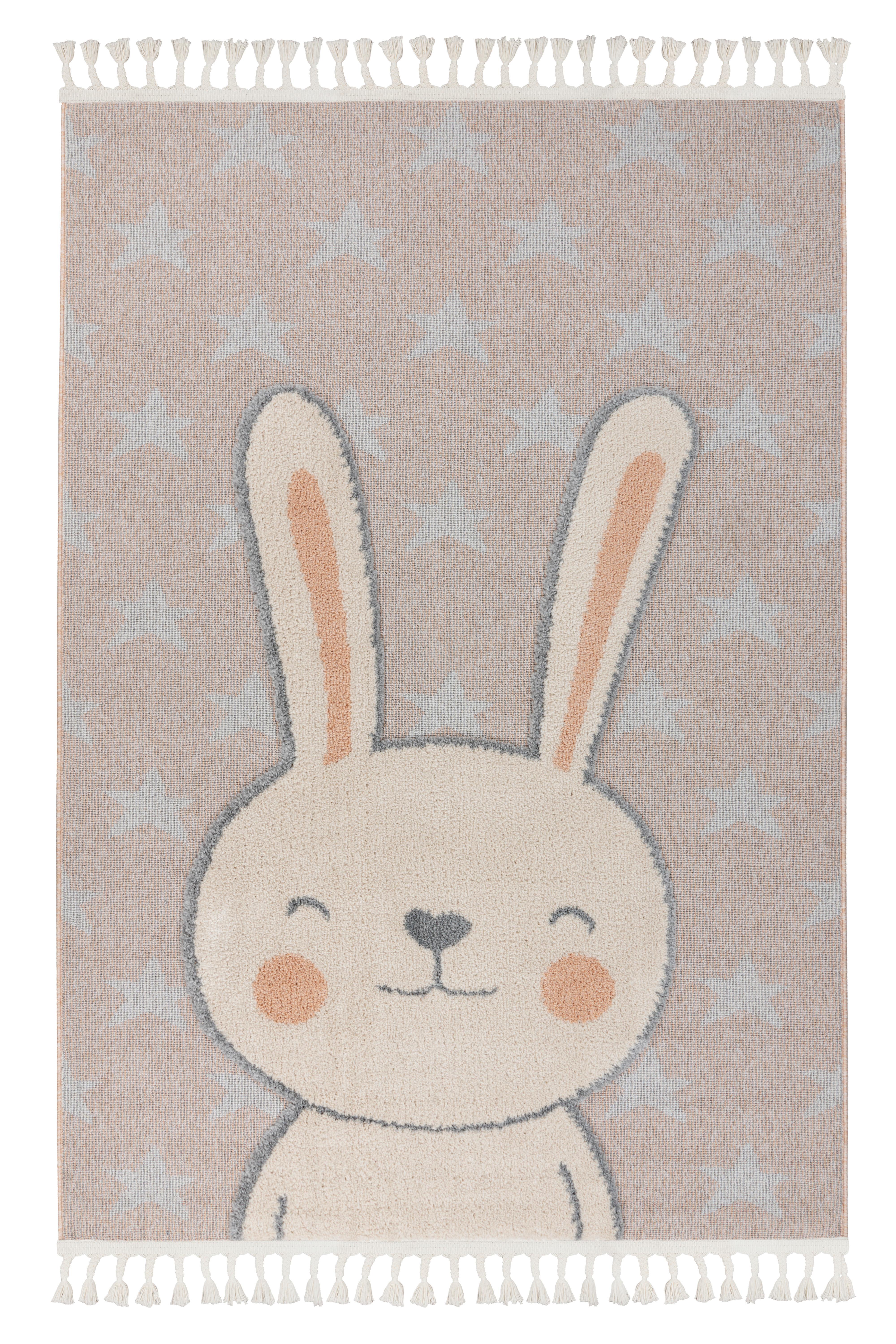 Flachwebteppich My Fano 390 Rabb 120x170 - Multicolor, Basics, Textil (120/170cm) - Obsession