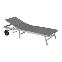 Liegenauflage Meila - Anthrazit, MODERN, Textil (50/160cm) - Luca Bessoni