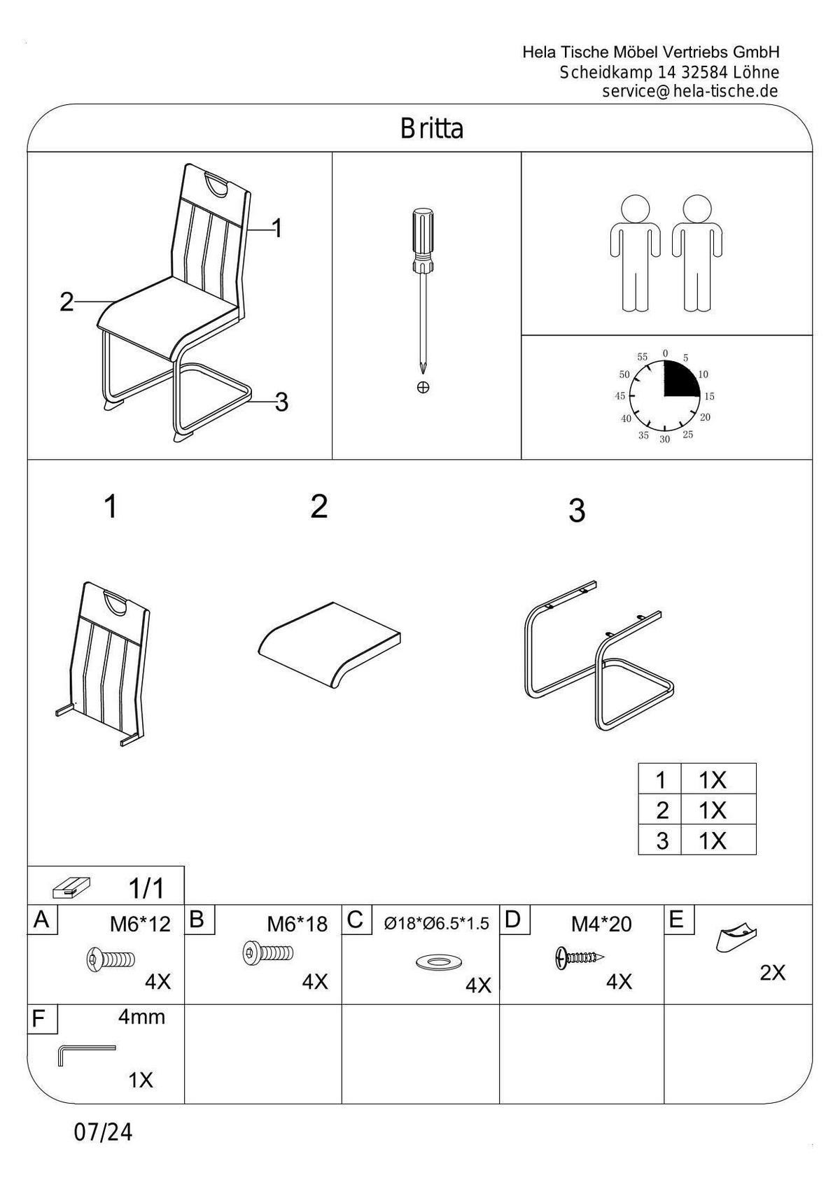 Tischgruppe Britta I G - Anthrazit/Eiche Artisan, MODERN, Holzwerkstoff/Textil (140-220/76/90cm) - MID.YOU
