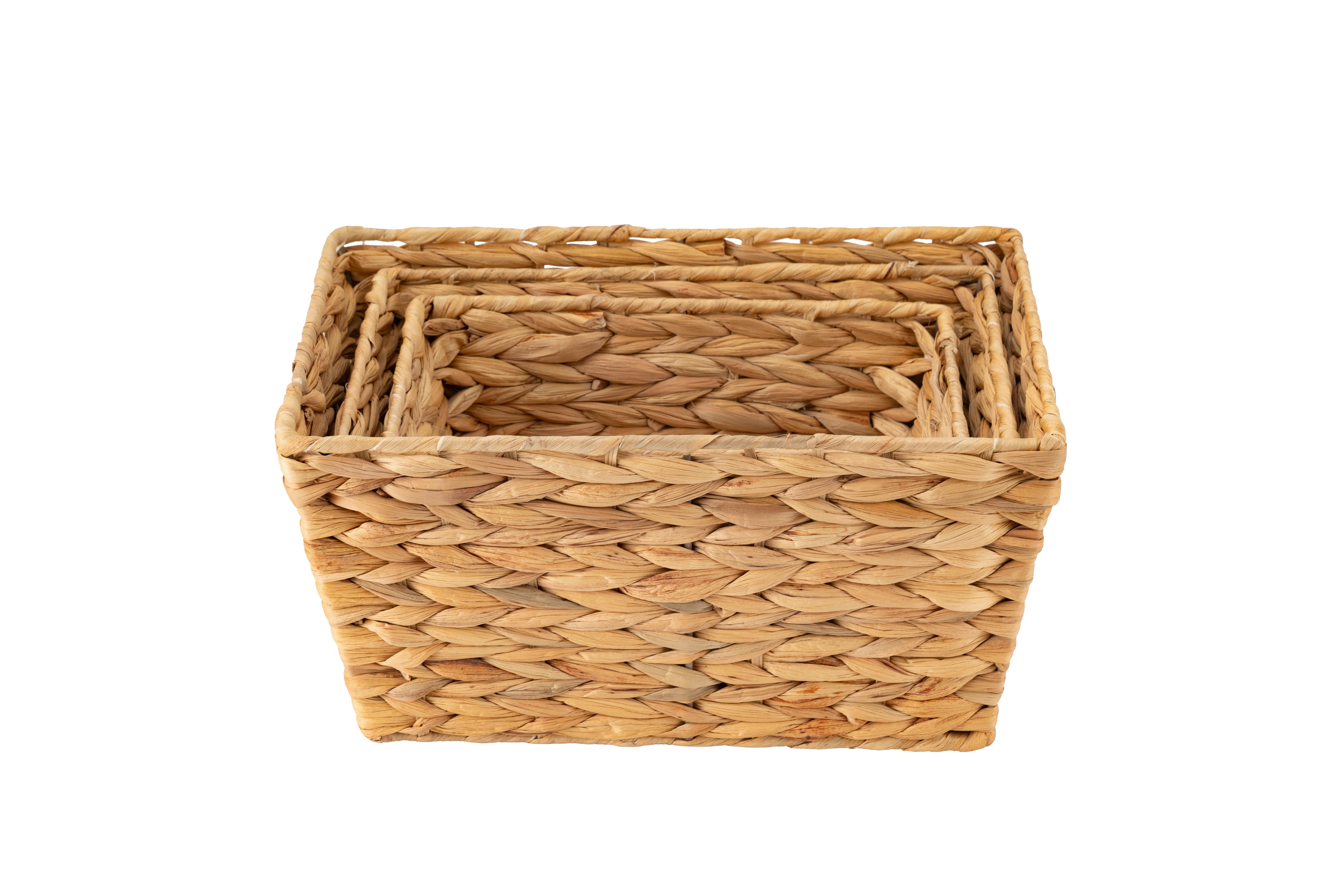 Aufbewahrungsboxen-Set Naturfarben 3-er Set - Naturfarben, Basics, Holz (1,30kg) - Echtwerk