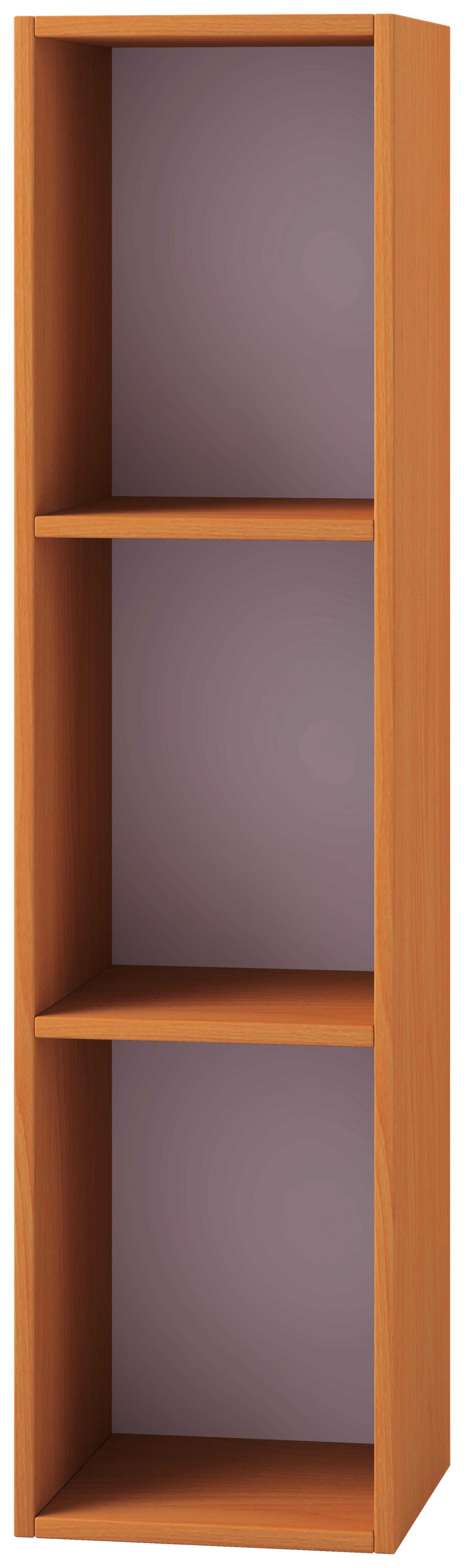 Schallplattenregal Platto 34 cm Buche Dekor