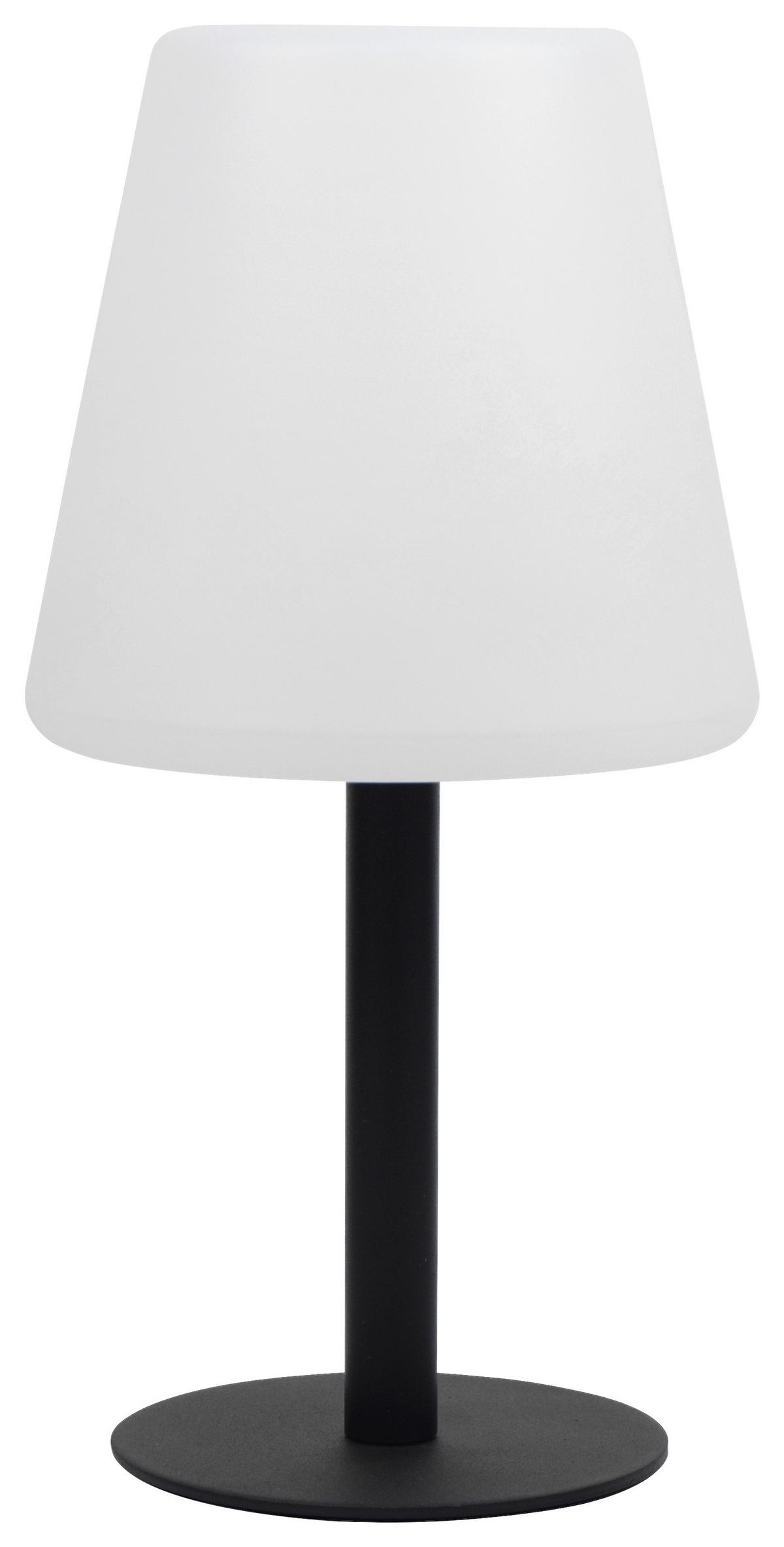 SOLÁRNE SVIETIDLO GIU - čierna/biela, Konventionell, kov/plast (15,5/31cm) - Modern Living
