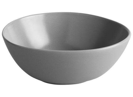 Miska Nele - sivá, Moderný, keramika (19,8/16,8/7,5cm) - Premium Living Miska Nele - sivá, Moderný, keramika (19,8/16,8/7,5cm) - Premium Living