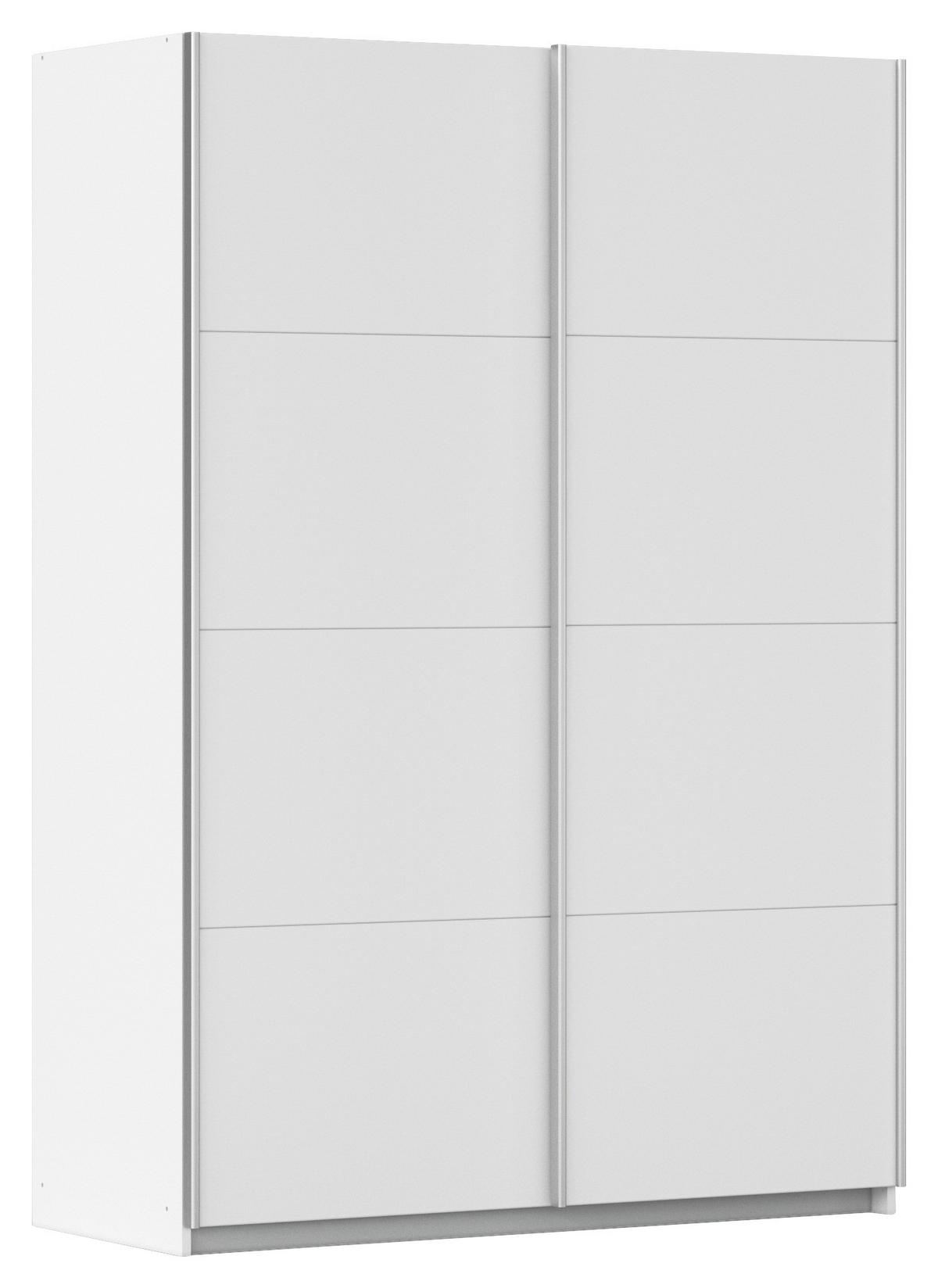 Schwebetürenschrank Subito - Weiß, MODERN, Holzwerkstoff (136/197/61cm) - Rauch Möbel