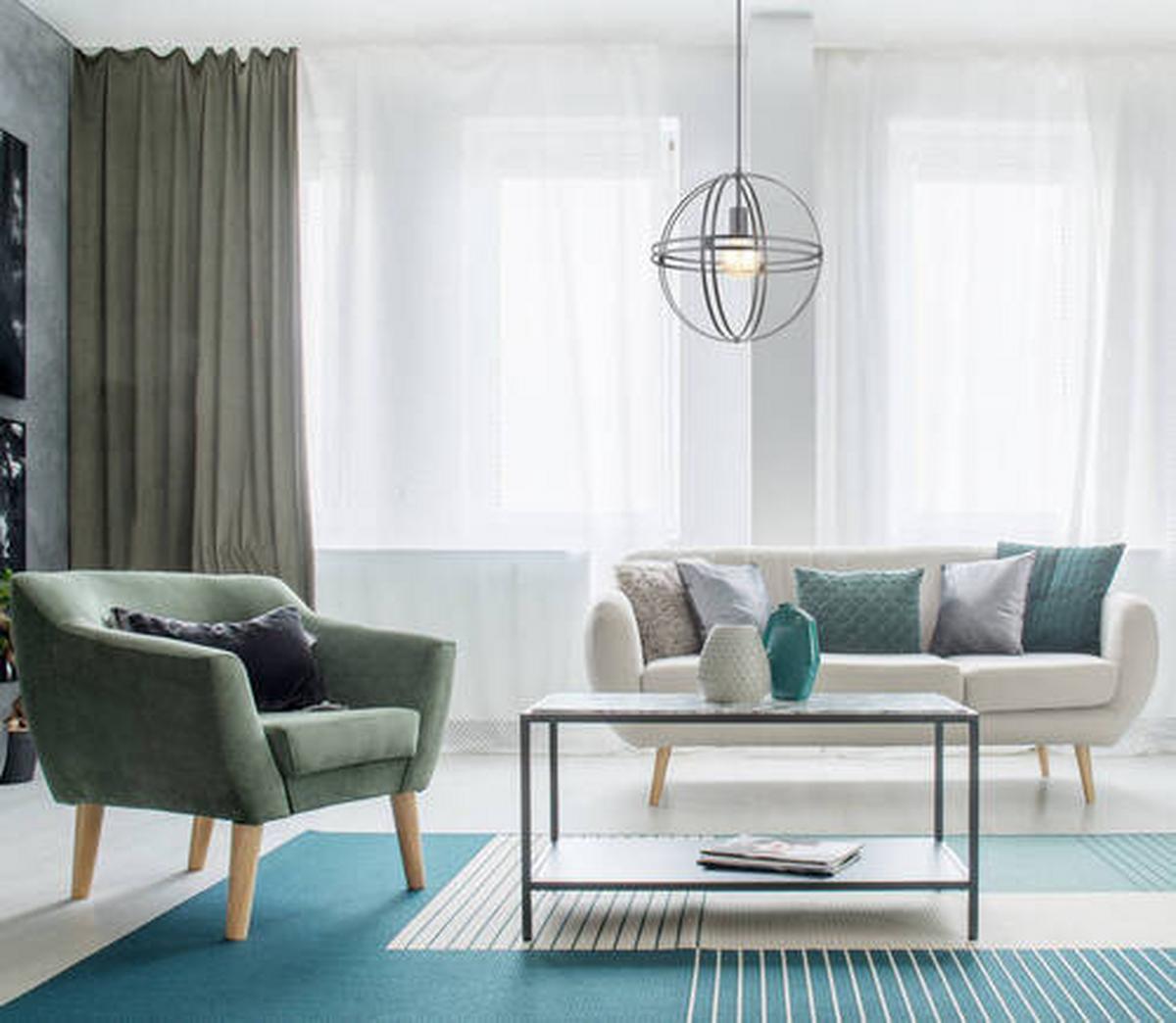 Hängeleuchte 15639h2 - Schwarz, Design, Metall (40/120cm) - Globo