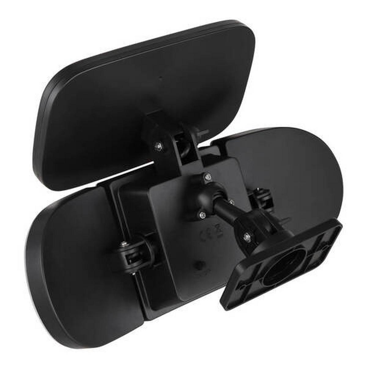 Solarleuchte 36498 - Opal/Schwarz, Basics, Kunststoff (27,9/14,8/15,3cm) - Globo