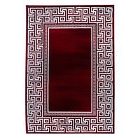 Flachwebteppich Parma - Rot, Design, Textil (140/200cm) - Novel