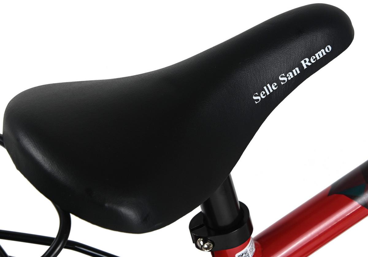 Dacapo Kinderfahrrad Bobby Rot - Rot, Basics, Metall (25/140/60cm)