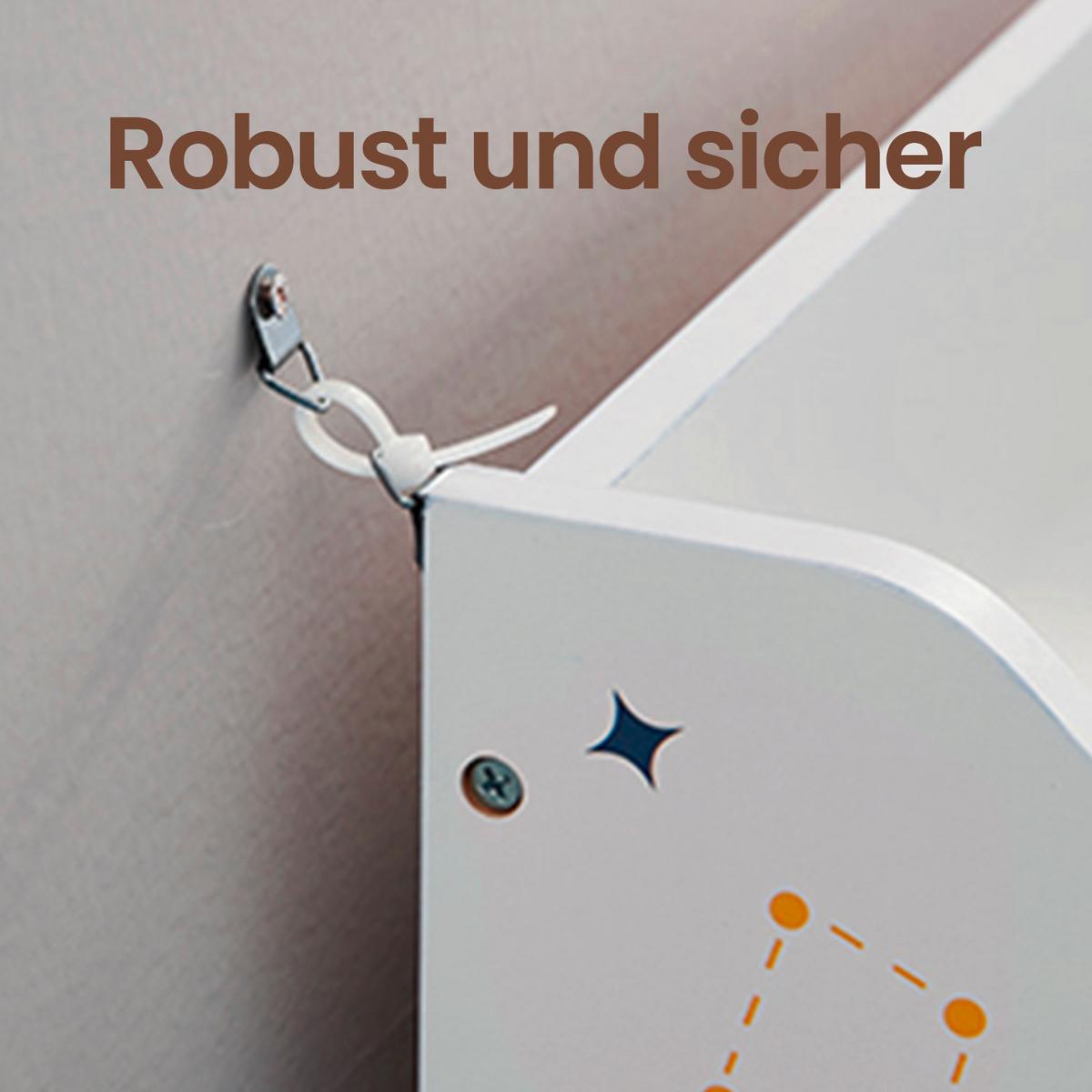 Kinderregal Weiß B: 62 cm - Weiß, Basics, Holzwerkstoff (62,5/70/29,5cm)