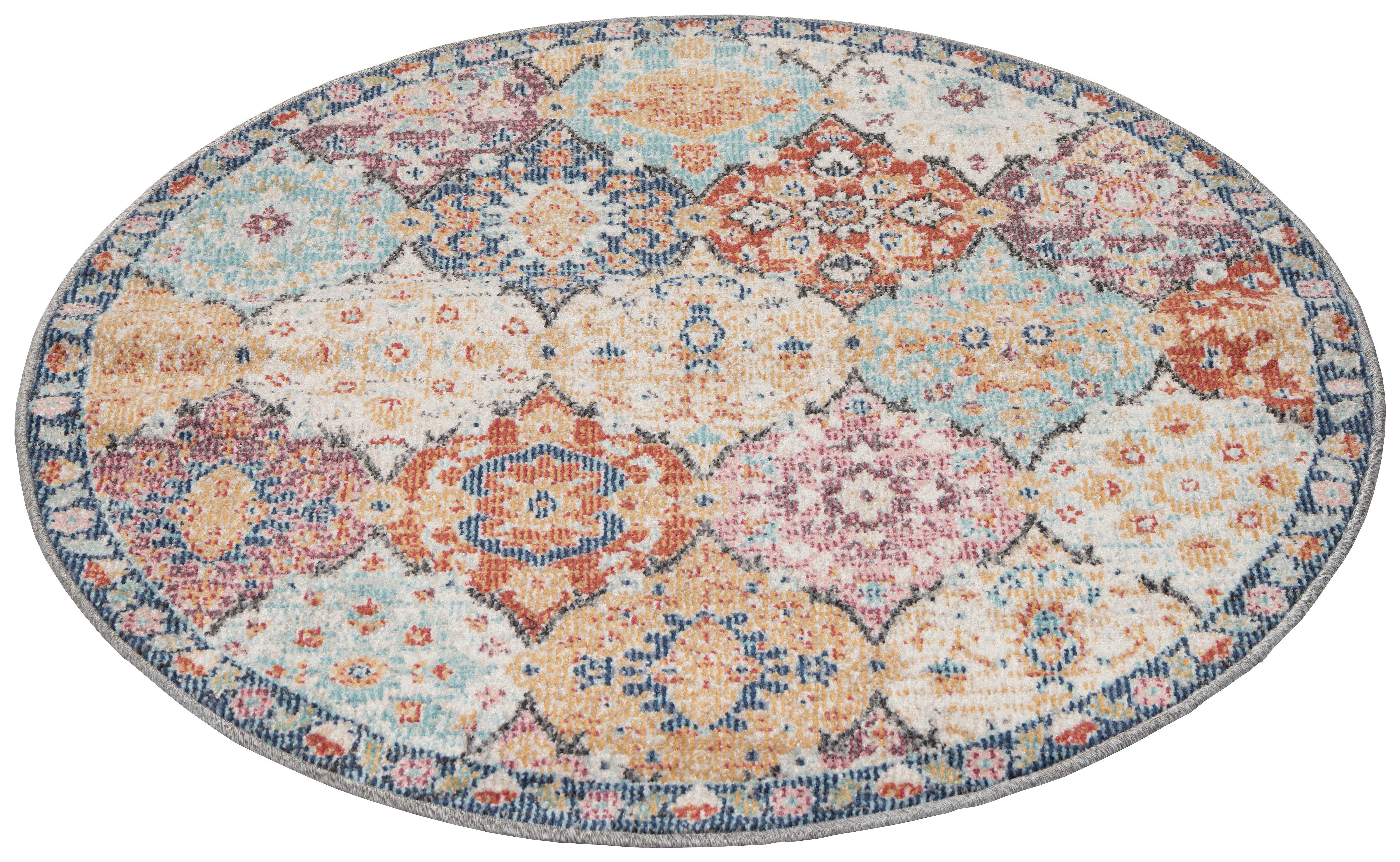 Outdoor-Teppich Salsa Bunt 120 cm, In- & Outdoor - Multicolor, KONVENTIONELL, Textil (120cm)