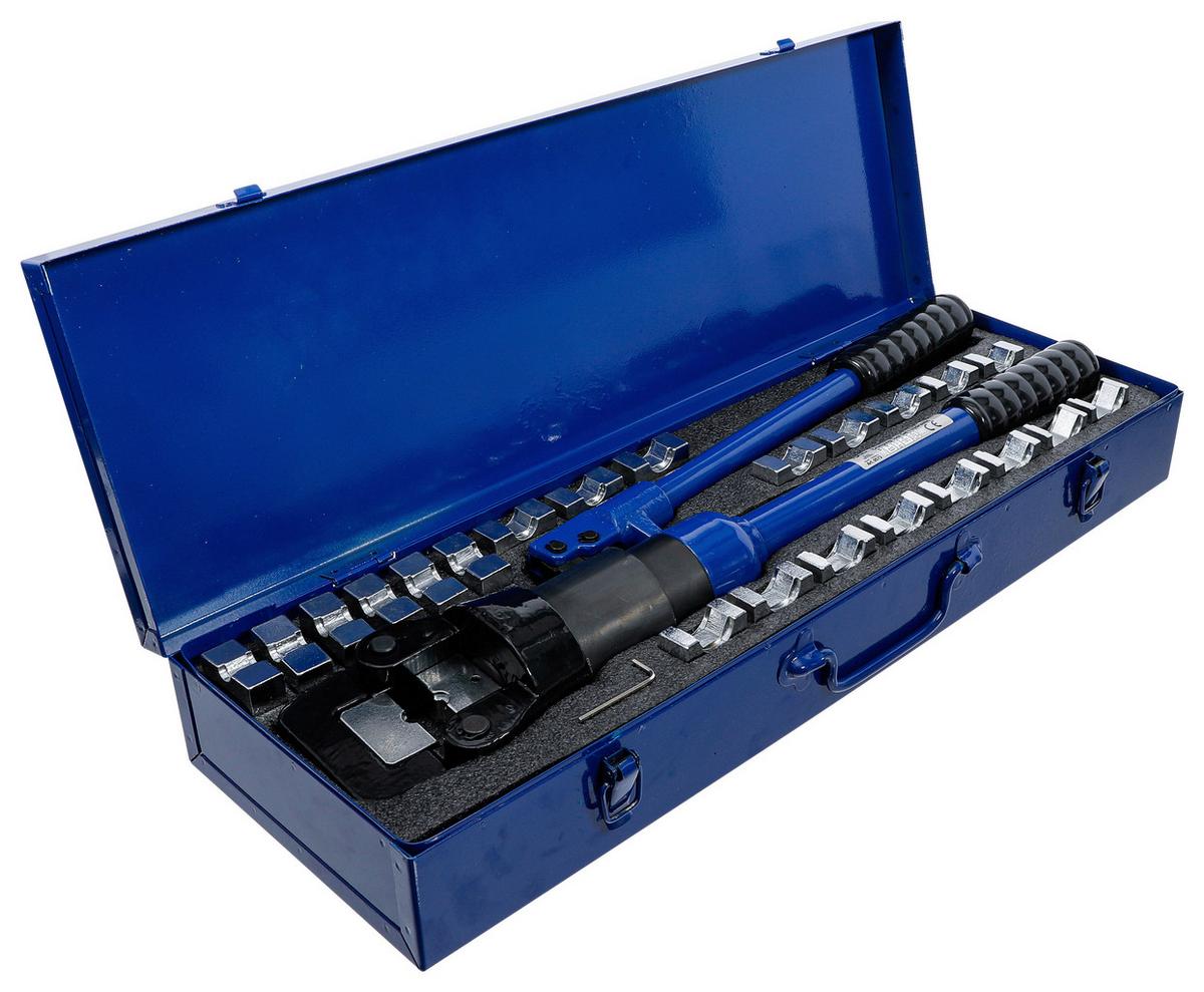 Crimpzangen-Satz Hydraulisch Blau/Schwarz - Blau/Schwarz, Basics (61,8/21,6/9,5cm)