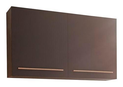Küchenoberschrank Bilberry B: 100 Cm Anthrazit 2 Drehtüren
