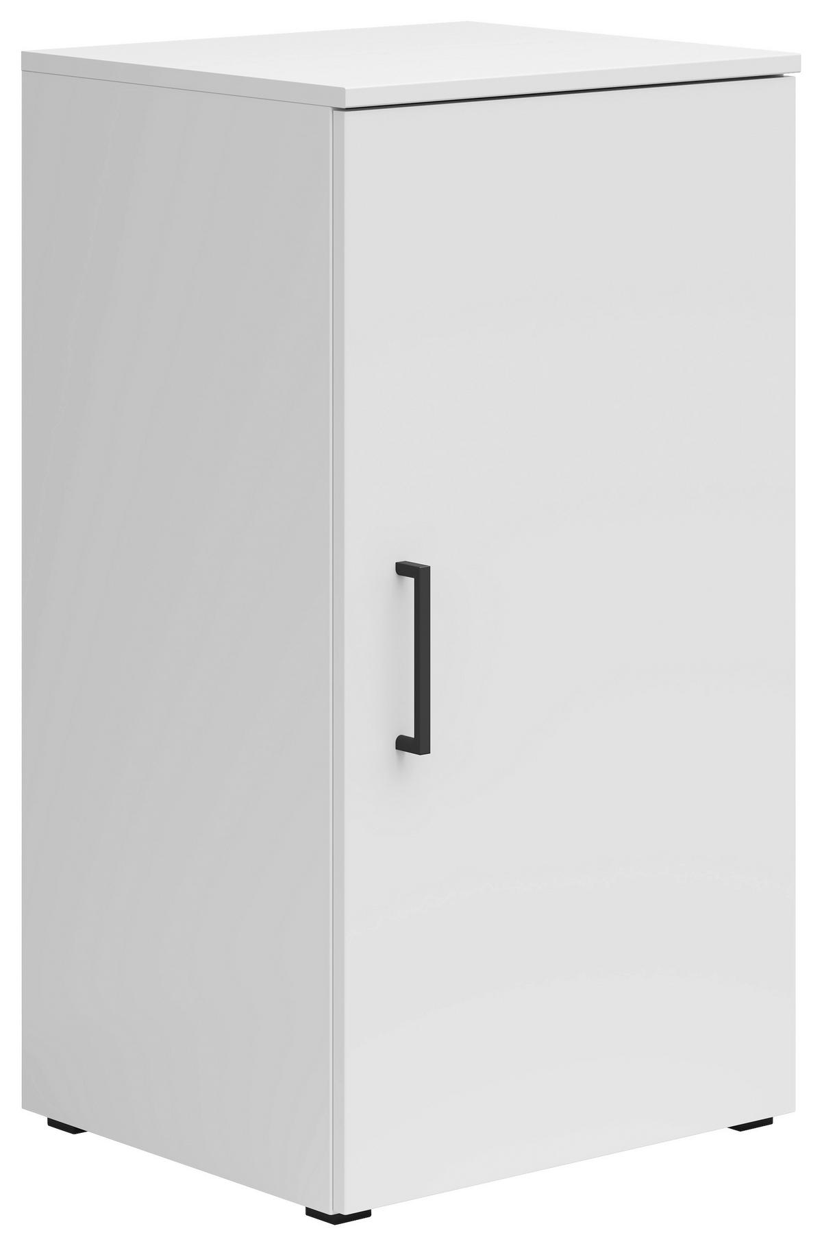 Komoda MULTISTAURAUM š: 45 cm - čierna/biela, Modern, kompozitné drevo/plast (45/83/40cm)