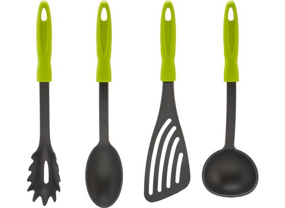 Sada Kuchynského Náradia Cenový Trhák - čierna/zelená, plast - Based Sada Kuchynského Náradia Cenový Trhák - čierna/zelená, plast - Based